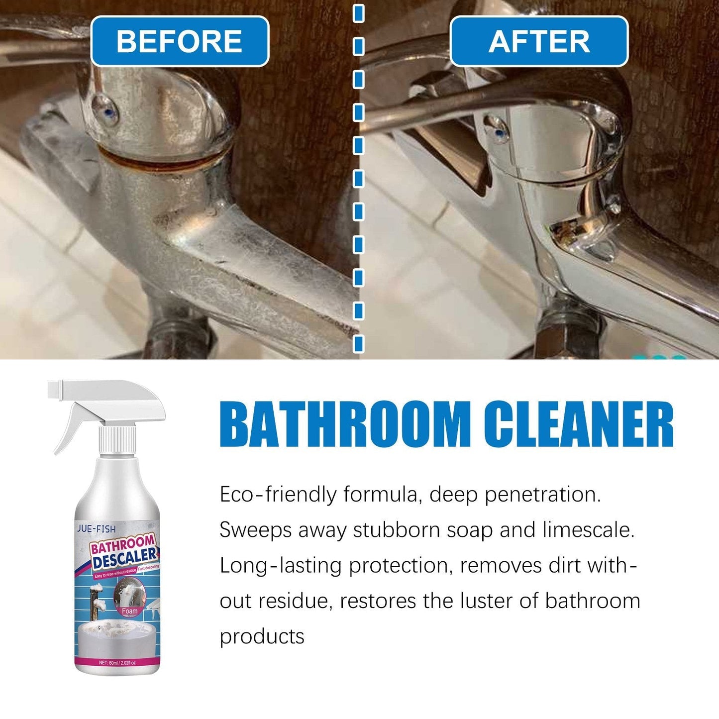 🔥BIG SALE💷Multipurpose Bathroom Stubborn Stains Cleaner