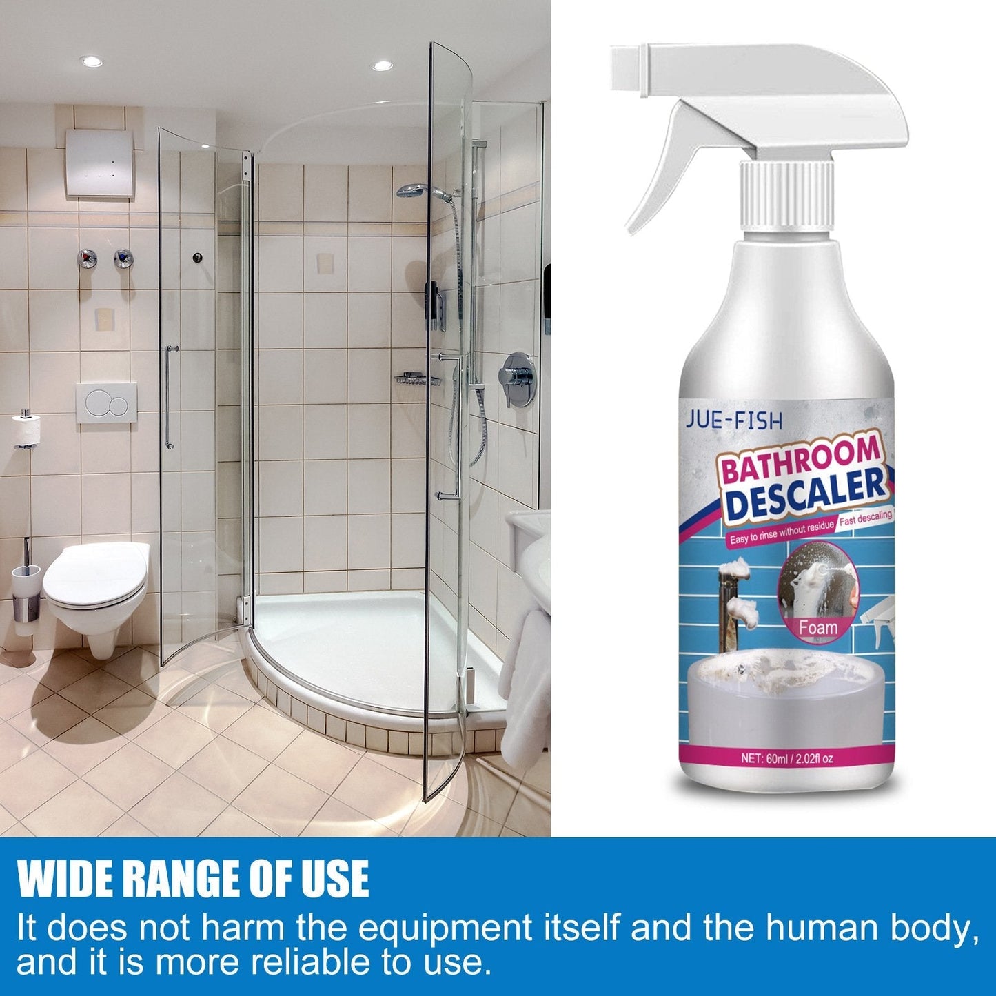 🔥BIG SALE💷Multipurpose Bathroom Stubborn Stains Cleaner