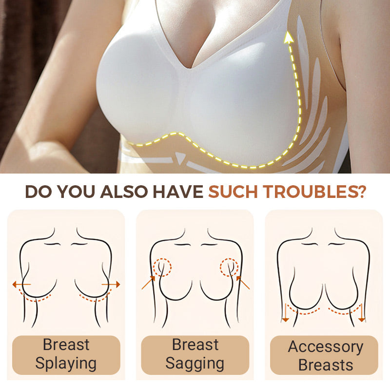 Anti-Sagging Wireless Support Bra