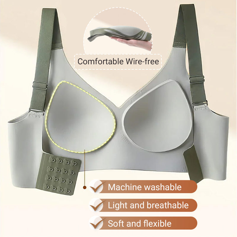 Anti-Sagging Wireless Support Bra