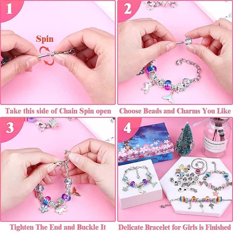 Charm Bracelet Jewerly Making Kit