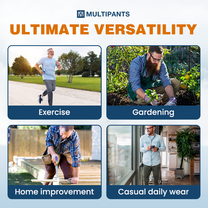 MultiPants - High Stretch Multi-pocket Durable Cargo Pants