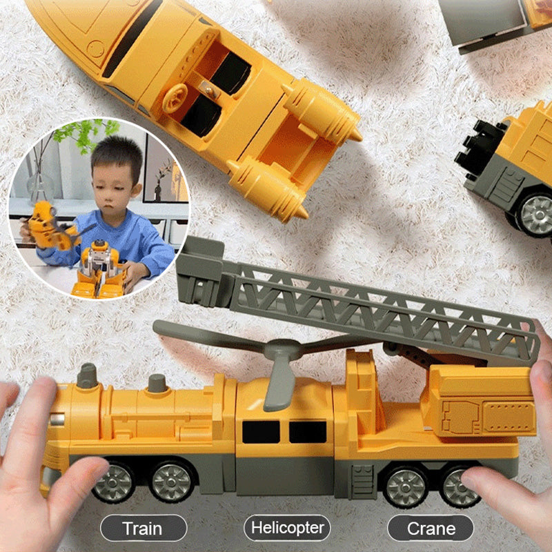 Magnetic Transform Engineering Car Assembled Toys(Buy 2 Get 10% Off，Buy 3 Get 20% Off)