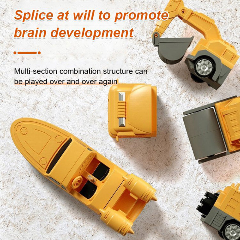 Magnetic Transform Engineering Car Assembled Toys(Buy 2 Get 10% Off，Buy 3 Get 20% Off)