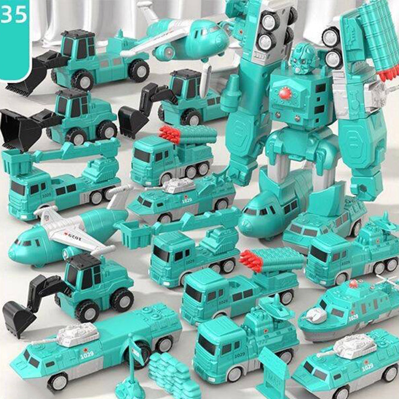 Magnetic Transform Engineering Car Assembled Toys(Buy 2 Get 10% Off，Buy 3 Get 20% Off)