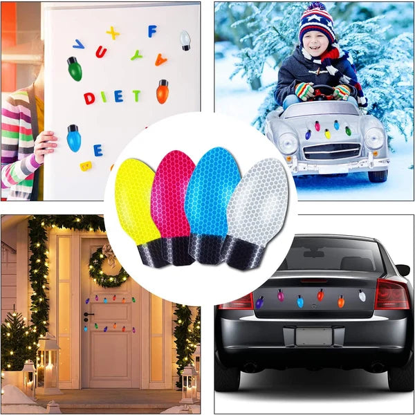 Reflective Light Bulb Magnet Decorations(Buy 2 Get 10% Off，Buy 3 Get 20% Off)