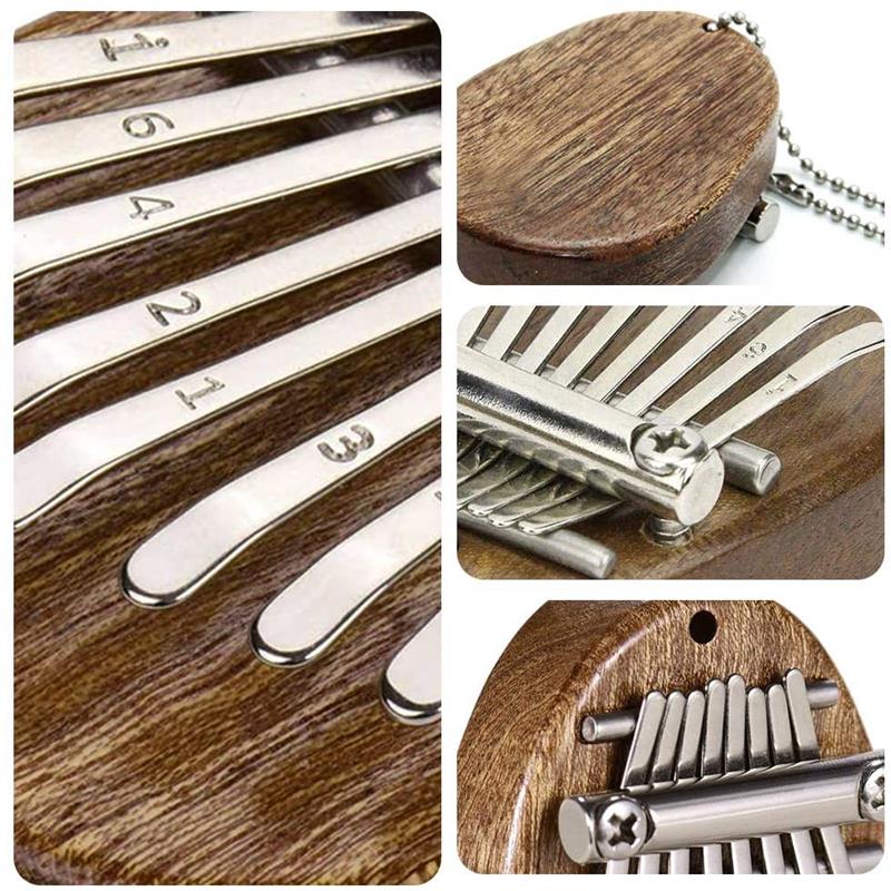 （🎅XMAS SALE）Croatian Crystal 8 Keys kalimba Thumb Piano✨(Buy 2 Get 10% Off，Buy 3 Get 20% Off)