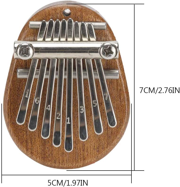 （🎅XMAS SALE）Croatian Crystal 8 Keys kalimba Thumb Piano✨(Buy 2 Get 10% Off，Buy 3 Get 20% Off)