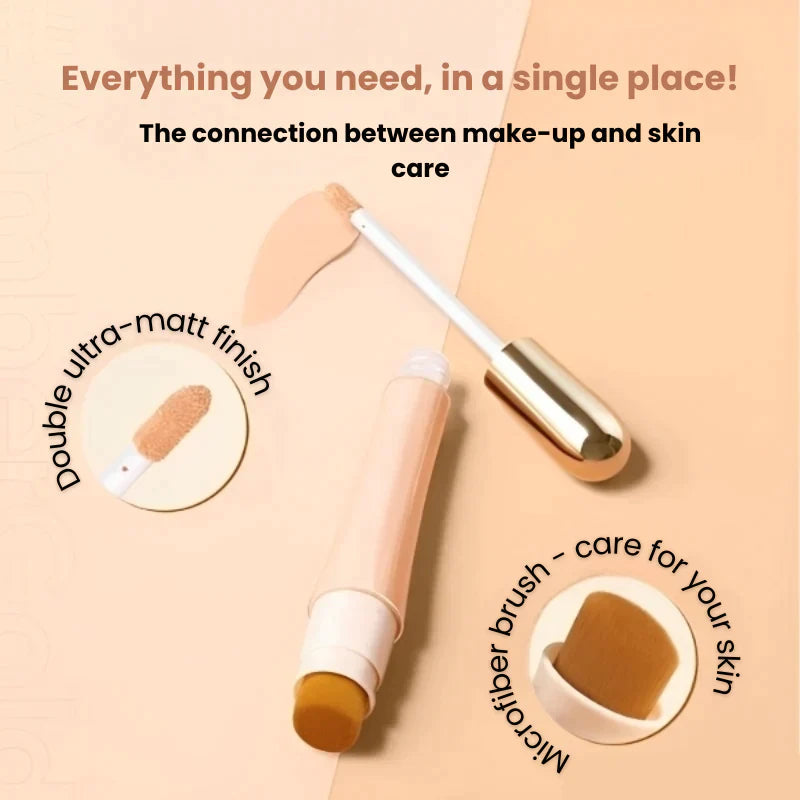 2 in 1 - Foundation + Anti-Wrinkle Concealer