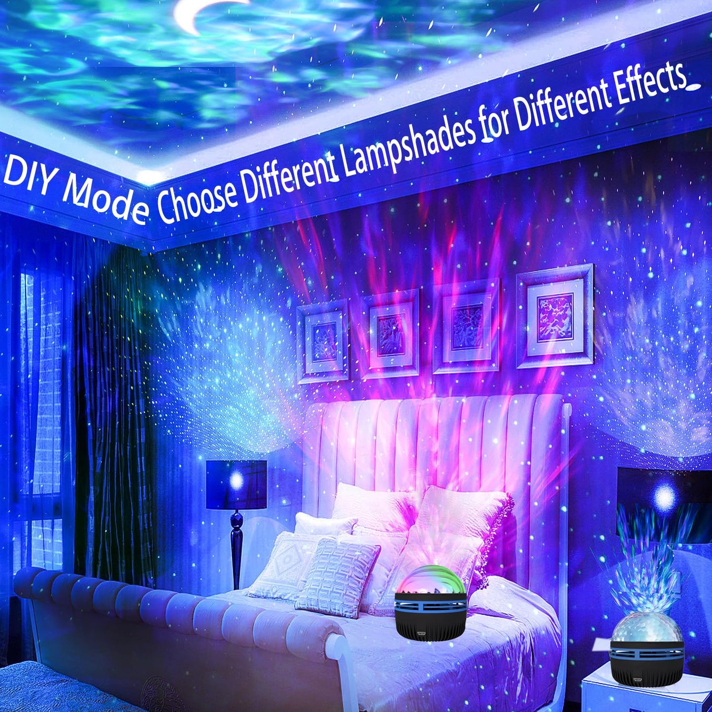 Pre-Sale>>🔥Christmas Sale 49% Off 💥Northern Lights and Ocean Wave Projector