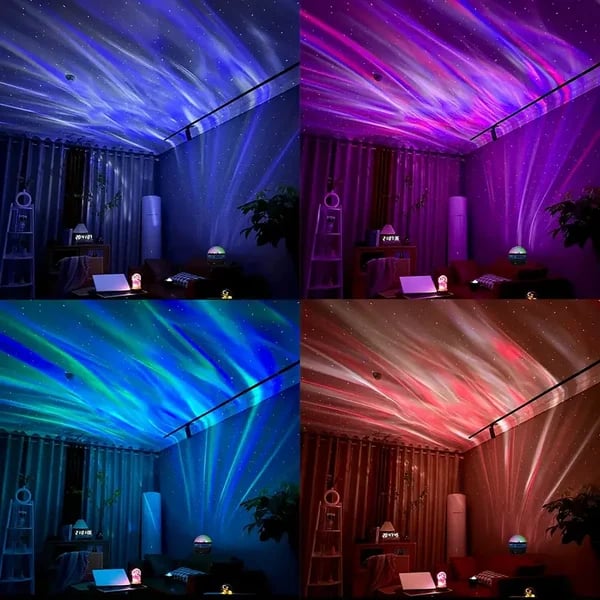 Pre-Sale>>🔥Christmas Sale 49% Off 💥Northern Lights and Ocean Wave Projector