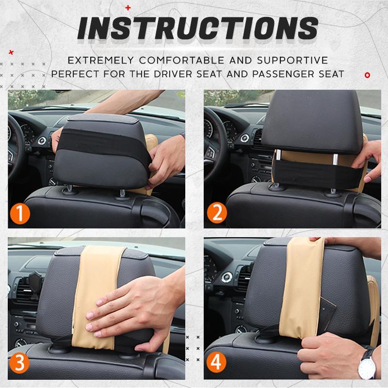 Car Seat Headrest Neck Rest Cushion🎁(Buy 2 Get 10% Off，Buy 3 Get 20% Off)