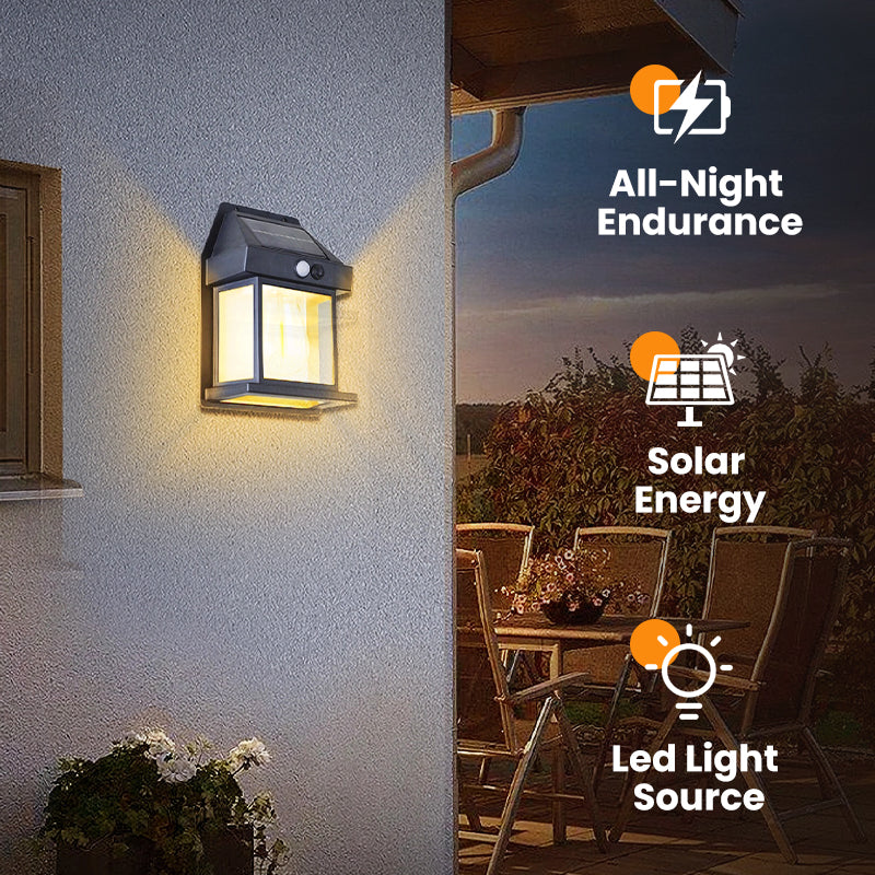 🎁Christmas Limited Discount⏳ Motion Sensor Solar Tungsten Wall Light