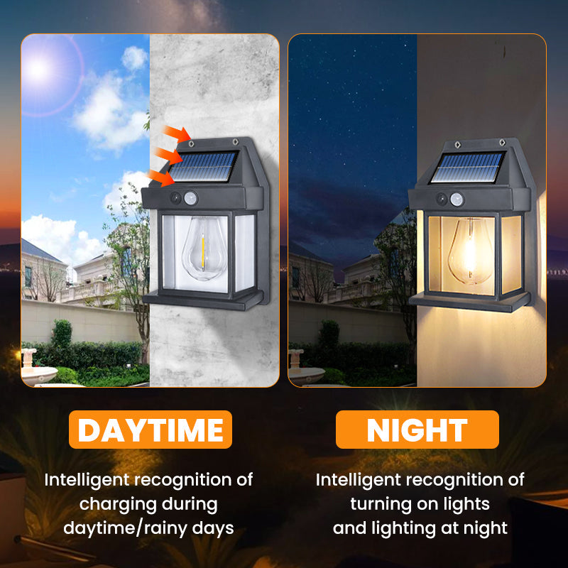 🎁Christmas Limited Discount⏳ Motion Sensor Solar Tungsten Wall Light