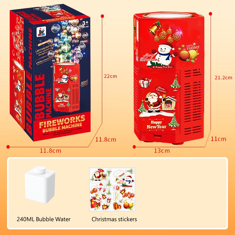 Fireworks bubble machine🎁(Buy 2 Get 10% Off，Buy 3 Get 20% Off)