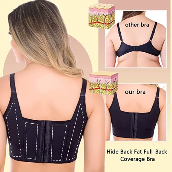 Deep Cup Bra Hide Back Fat With Shape Wear Incorporated