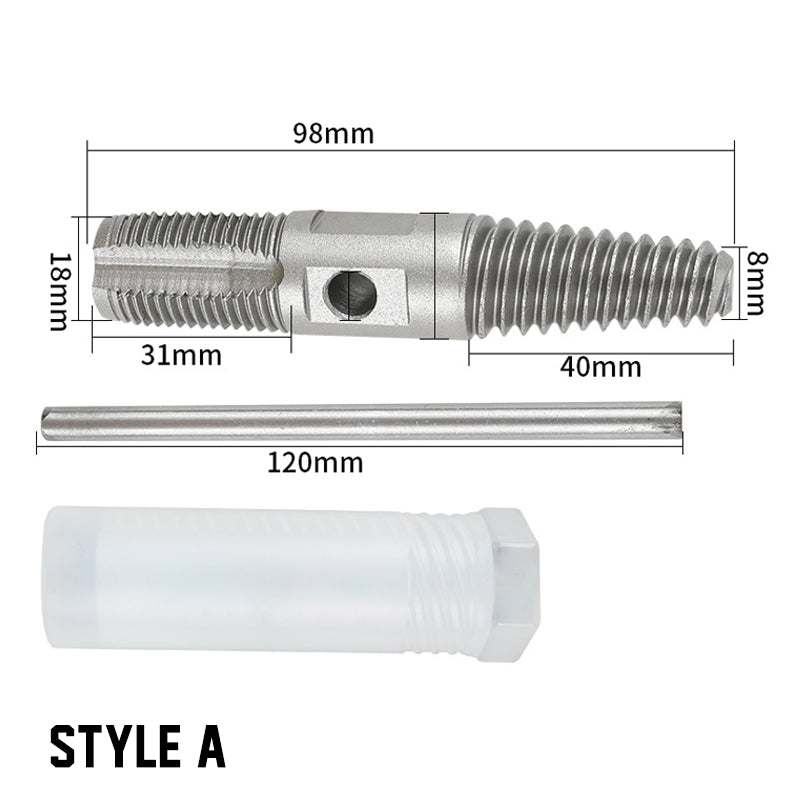 Dual-Use Pipe Thread Repair Extractor Kit