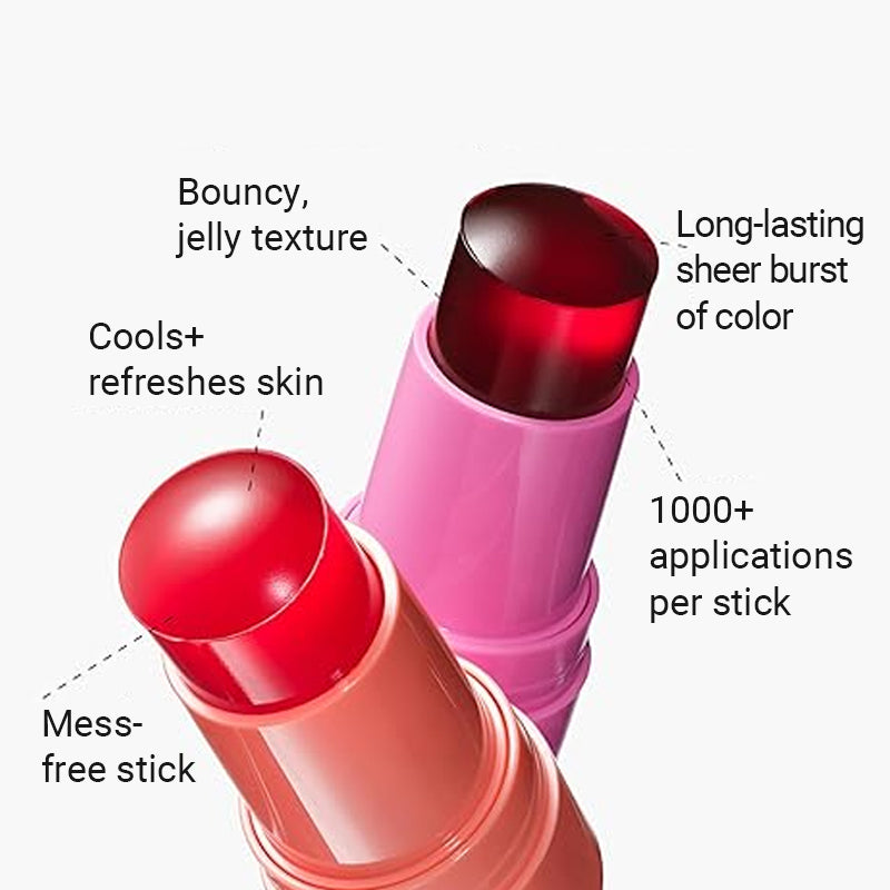 2-in-1 Jelly Lipstick & Cheek Blush Stain