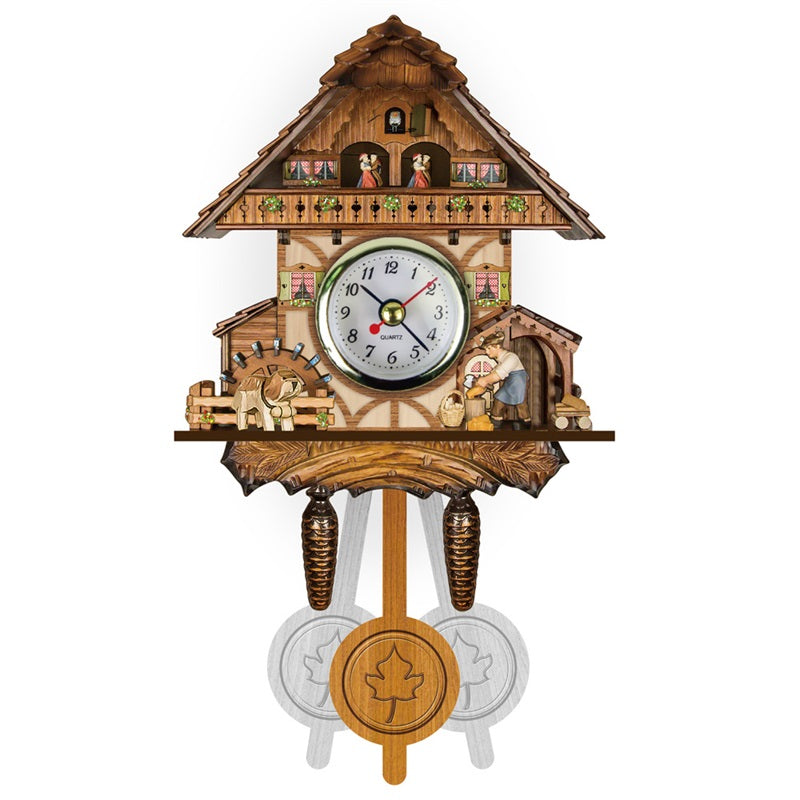 Pre-Sale>>🔥Christmas Sale 49% Off👉Vintage Wall Cuckoo Time Alarm Clock