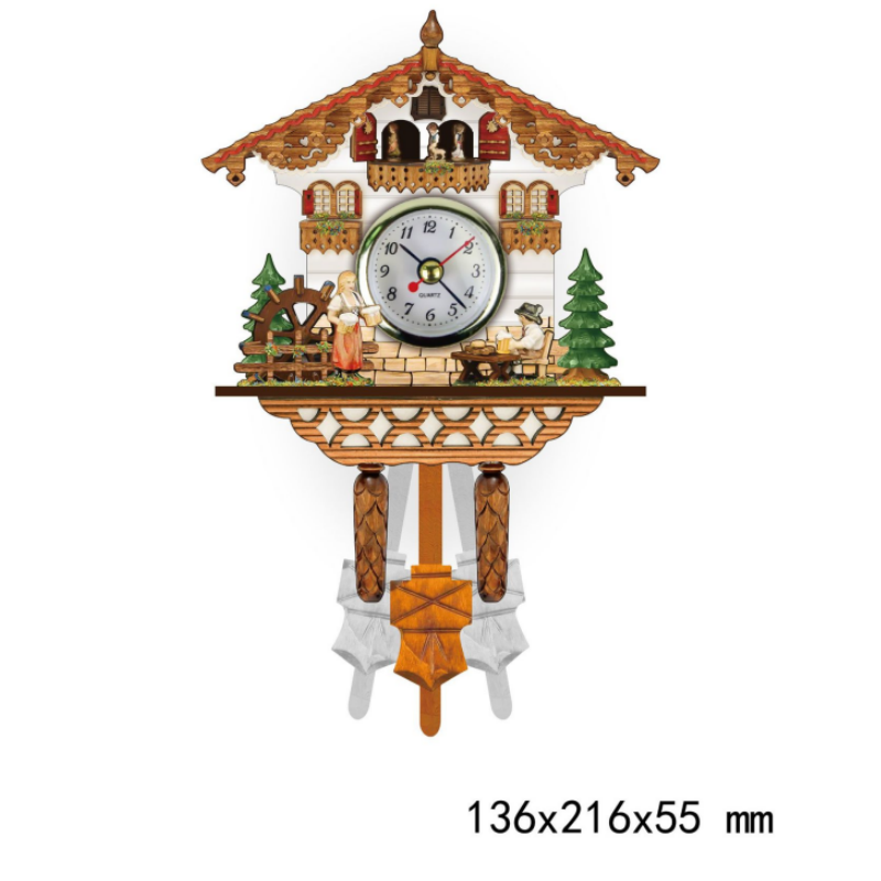 Pre-Sale>>🔥Christmas Sale 49% Off👉Vintage Wall Cuckoo Time Alarm Clock