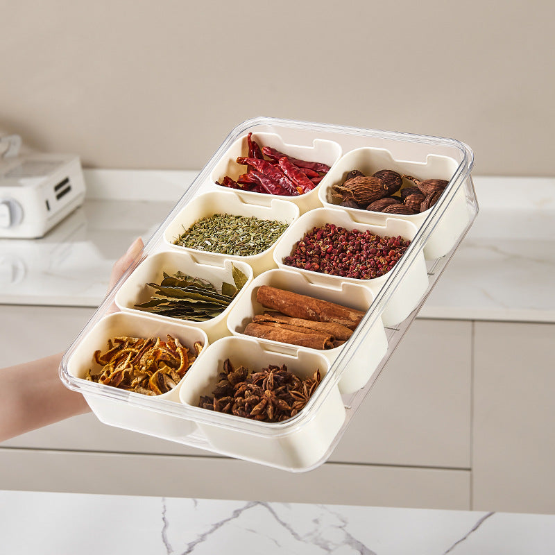 Exquisite Multifunctional Spice Storage Box