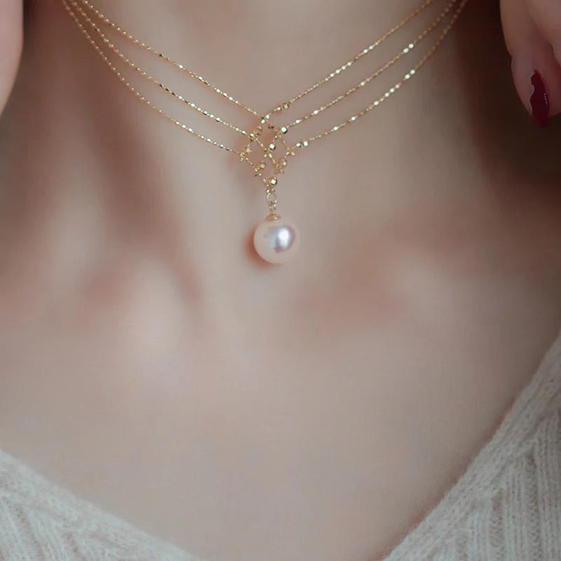 Super Beautiful Pearl Pendant Necklace