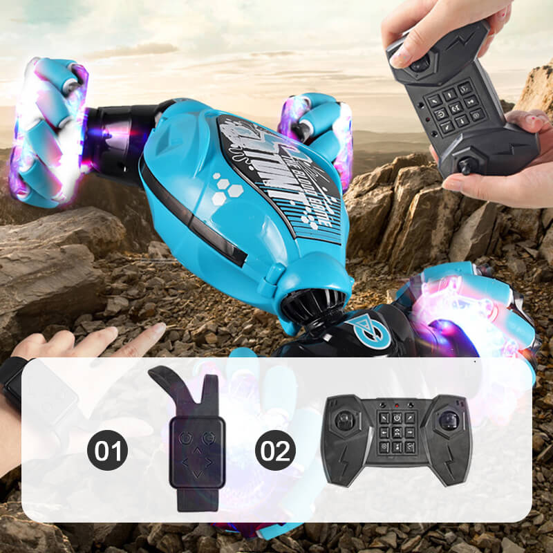 [perfect gift for kids] Gesture Sensing & RC Stunt Car💥FREE SHIPPING💥