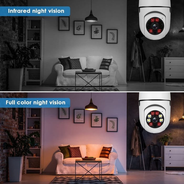 🔥 Hot Sale 50% off🔥Wireless Wifi Light Bulb Camera Security Camera