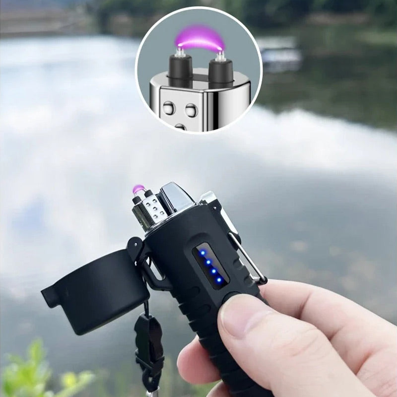 Retractable Swivel Hose Electronic Lighter